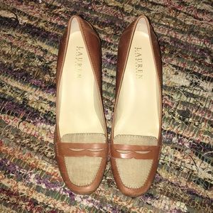Ralph Lauren Limited Edition Penny Loafer Heels